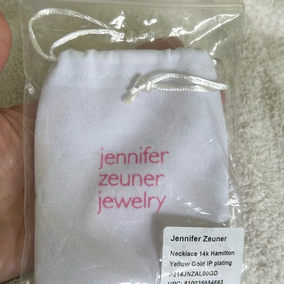 Jennifer Zeuner 14K Gold Plated Herringbone 16” Chain with 2”Extender! - Picture 6 of 8